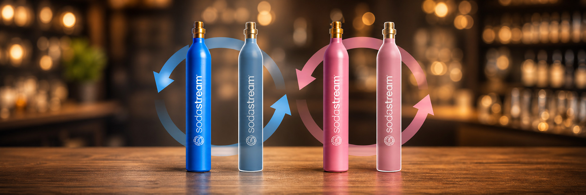 Výměna Sodastream bombiček